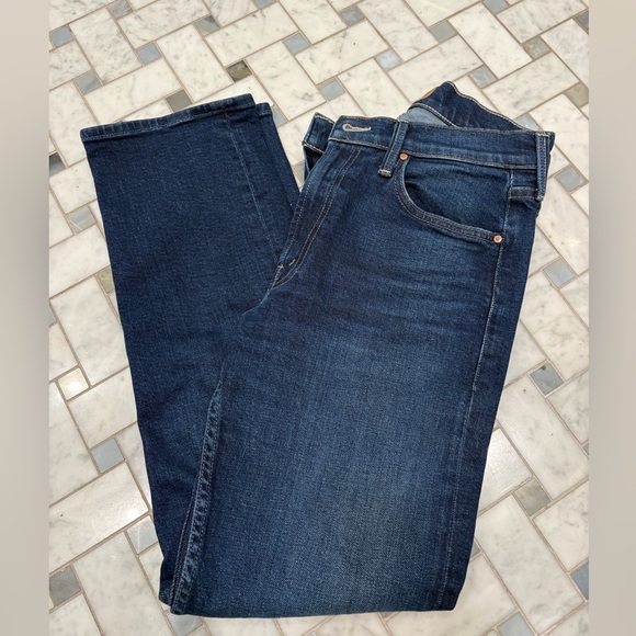 MOTHER Mid Rise Rider Flood Jeans - Picture 5 of 5